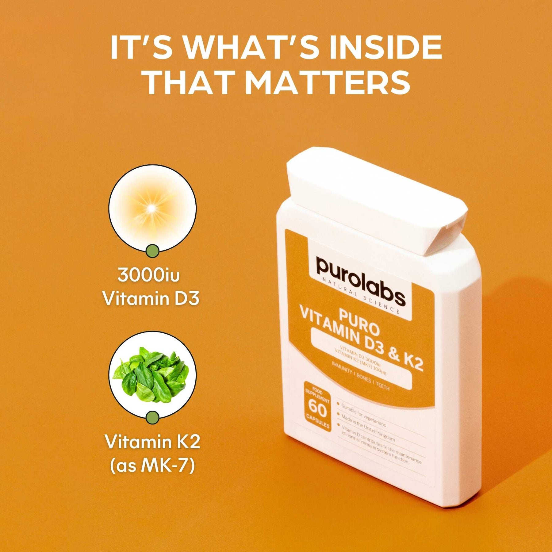 Vitamin D3 & K2