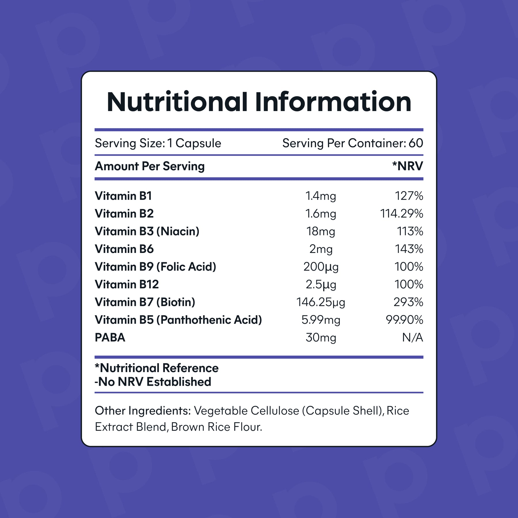 Vitamin B Complex