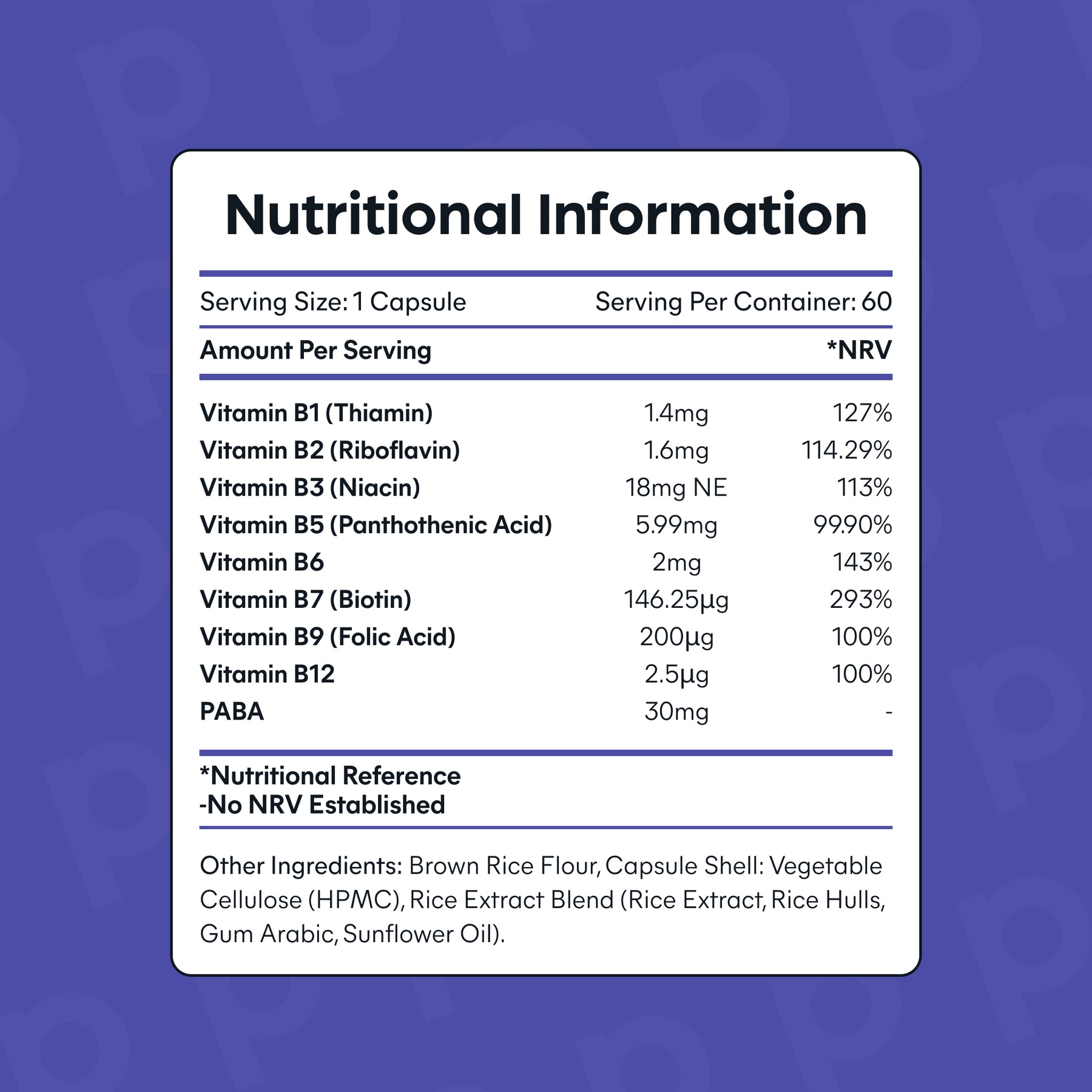 Vitamin B Complex