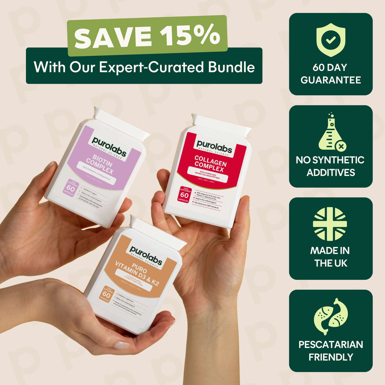 Hair, Skin & Nails Bundle